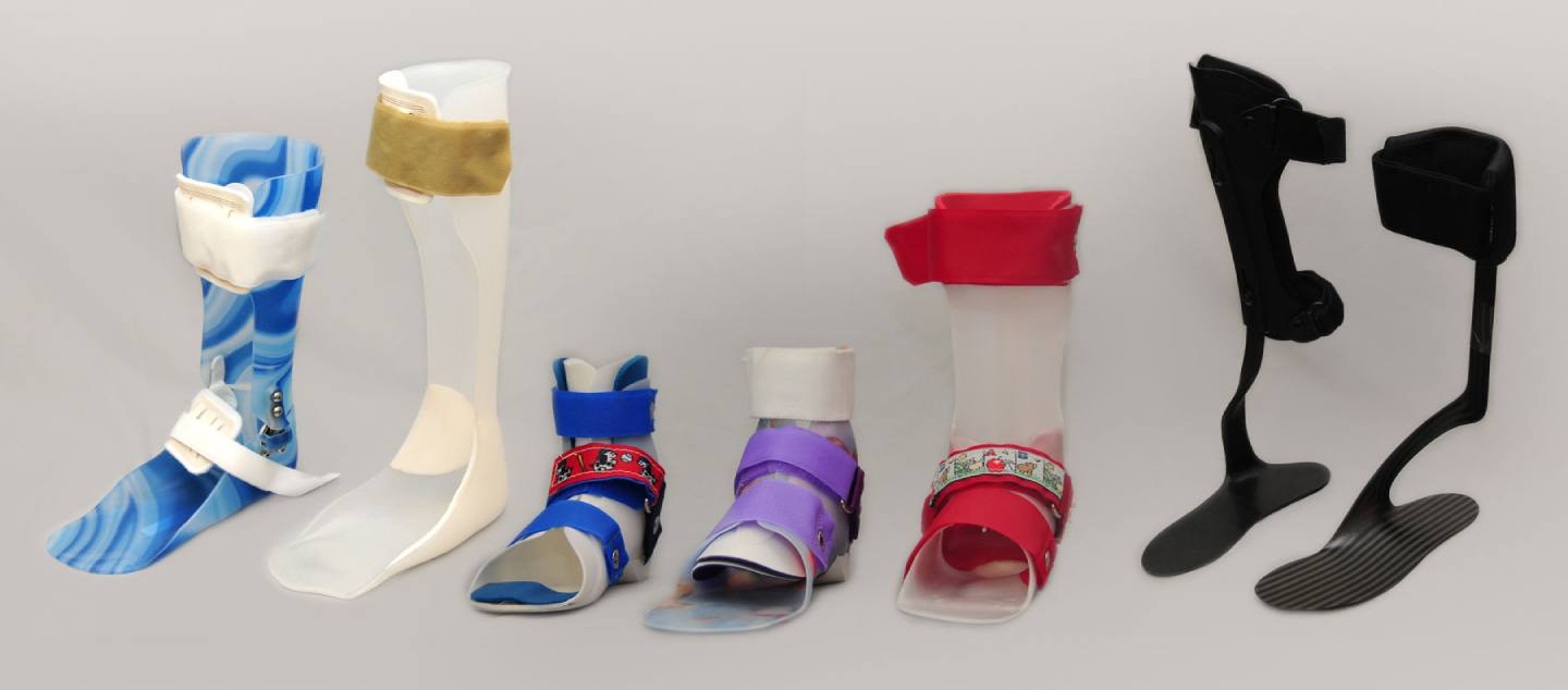 Ankle-foot orthosis braces